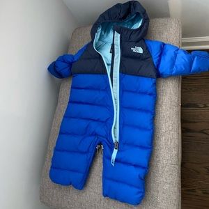 The North Face baby bunting snow suit